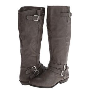 Madden Girl Grey Boots